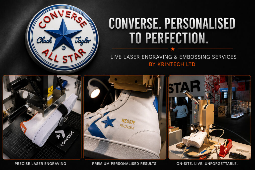 Converse Live Shoe Embossing Brand Activation Event 23