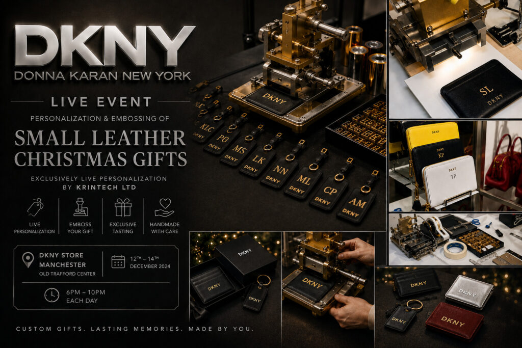 Dkny Live Event Leather Embossing Krintech