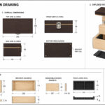 Hardwood Whiskey Glass Presentation Box Copy