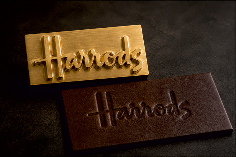 Harrods Custom Brass Die For Logo Embossing