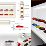 Laser Cut Acrylic Model Car Display With Led Lighting Copy