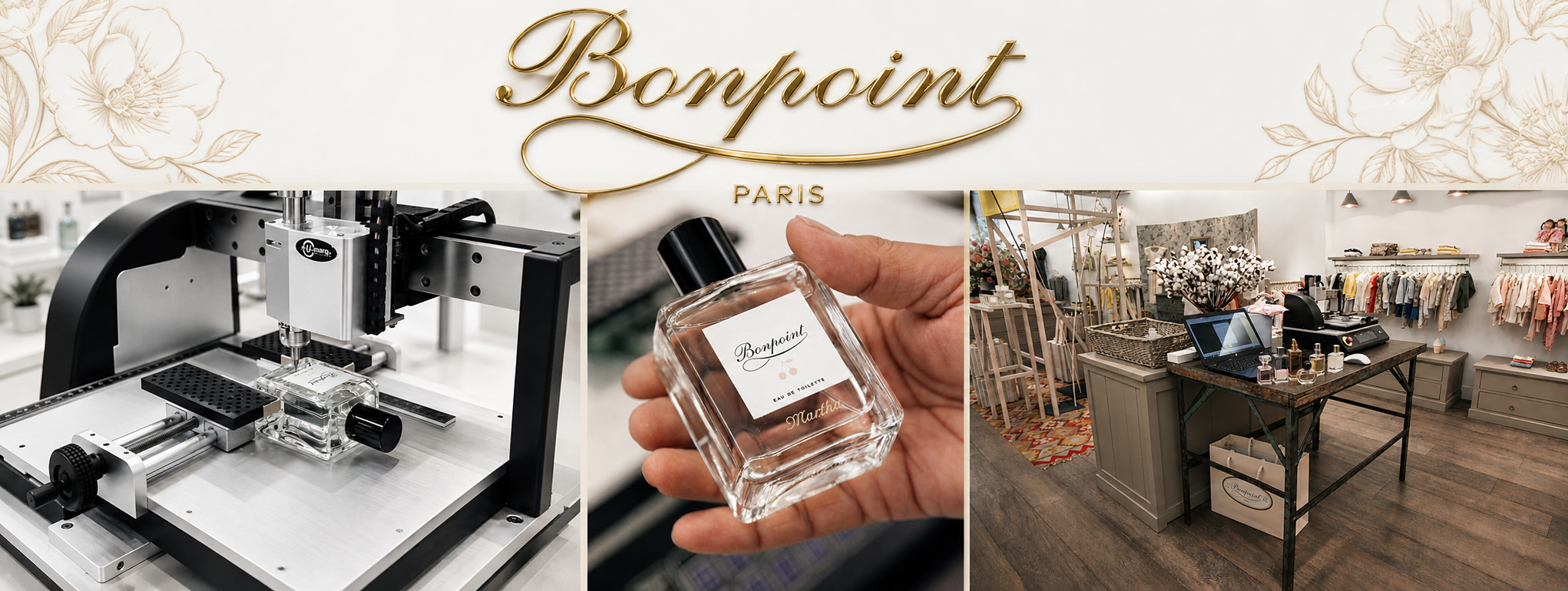 Live Retail Bonpoint Personalisation Event In Store Engraving 71