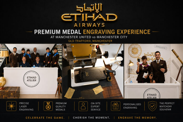 London Fashion Week Etihad Mobile Leather Embossing Station 11