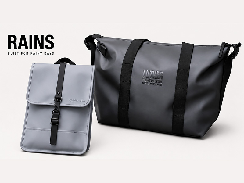 Rains Bag Embossing for Film & TV Crew Gifts | Krintech Ltd